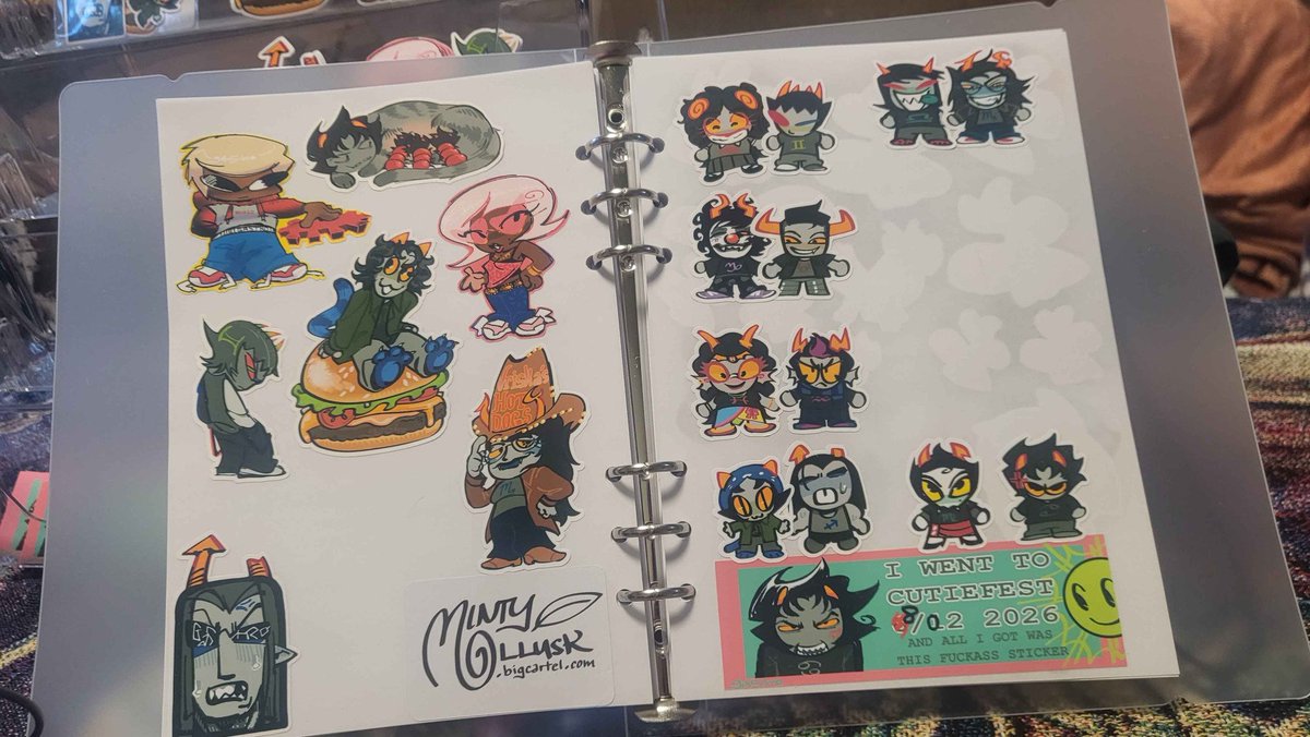 ga5tro's tweet photo. hey guys! im in real life!! on sunday august 2nd i'll be posted up at cal anderson with all of the other lovely vendors at CUTIEFEST! check out my wares before they're online!! (10am-4pm!)

#homestuck #karkat #seattle #stickers https://t.co/SodiQZ3yHm