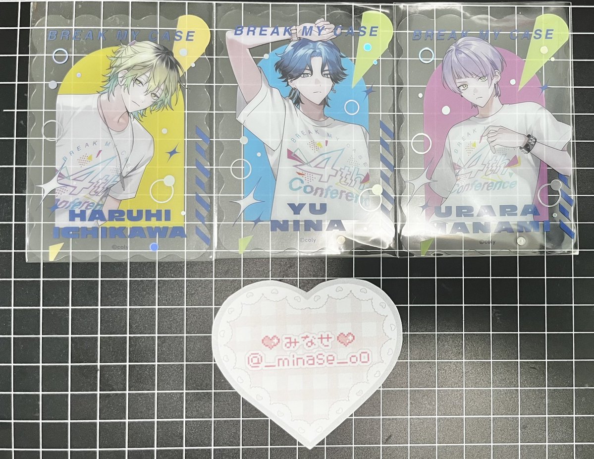 _minase_o0's tweet photo. 交換 ブレマイ クリアカード クリカ

求▶︎環野 皇坂(家族分) 節見(家族分) 在間(家族分) 各1

譲▶︎壱川 新名 麻波

郵送または8/15現地手渡し
検索からでもお気軽にお声掛けください🙌🏻 https://t.co/0le9t1fPpn