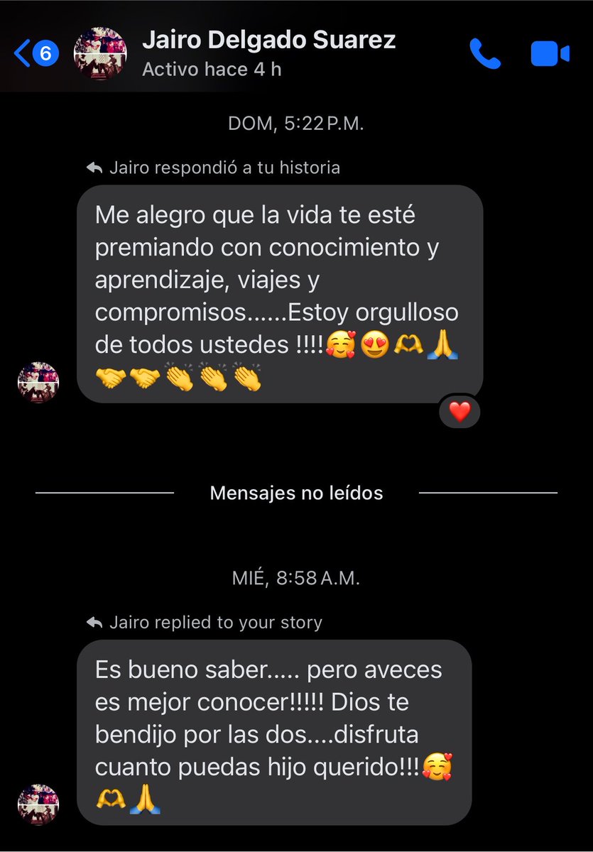 Kevind3lgado's tweet photo. Que nunca me falten los mensajes del viejo, el espectador #1 viendo todas mis historias que montó de los paseos❤️‍🩹 https://t.co/yRIMdeqWuy