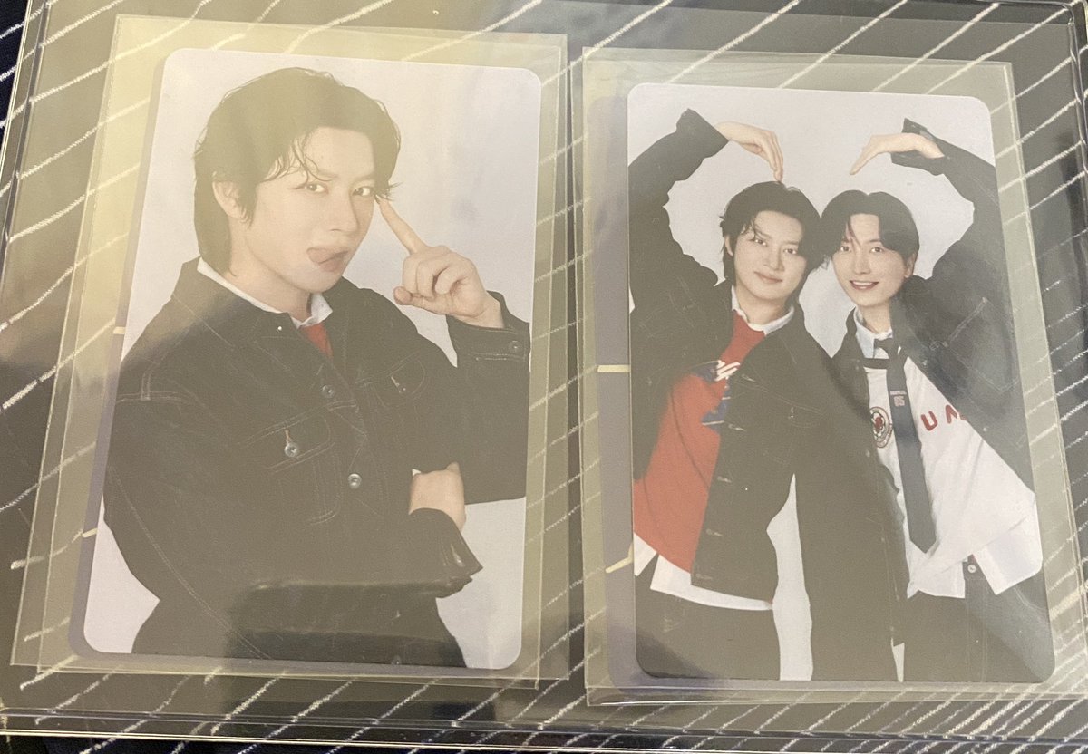 zpdlzh_n's tweet photo. SUPER JUNIOR 83z
トレカ交換

【譲】EC特典  イトゥク 2種  1枚目

【求】EC特典   会場特典
        ヒチョル ･ ツーショット  2枚目以外

本日･明日会場手渡し または 郵送での交換   お気軽にお声掛けください
よろしくお願いいたします

#SJ  #トゥギ https://t.co/pp35AzegQd
