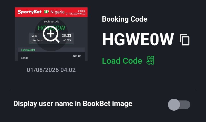 8ightpuntertips's tweet photo. Another day to try again 

HGWE0W➡️ 2️⃣0️⃣ Odds

Stake and win 

Gamble wisely 🔞🔞18+ 

@bignamevaliano @notoriouztips @Nurdinih3 @bettinghubgames @CEACER042 @suretips_x @BookiesTransact https://t.co/znJGS5y76q
