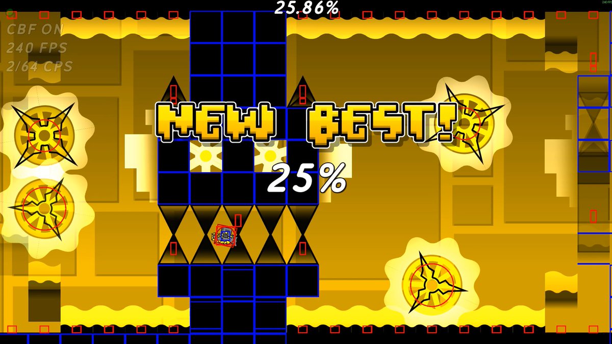 Vision31128666's tweet photo. level in two runs! this was my "final goal" for years, ever since before I beat the nerfed. Gonna keep going, but no matter how far I get I'll be happy with my accomplishments no matter what https://t.co/mWZ6YBy8Sp
