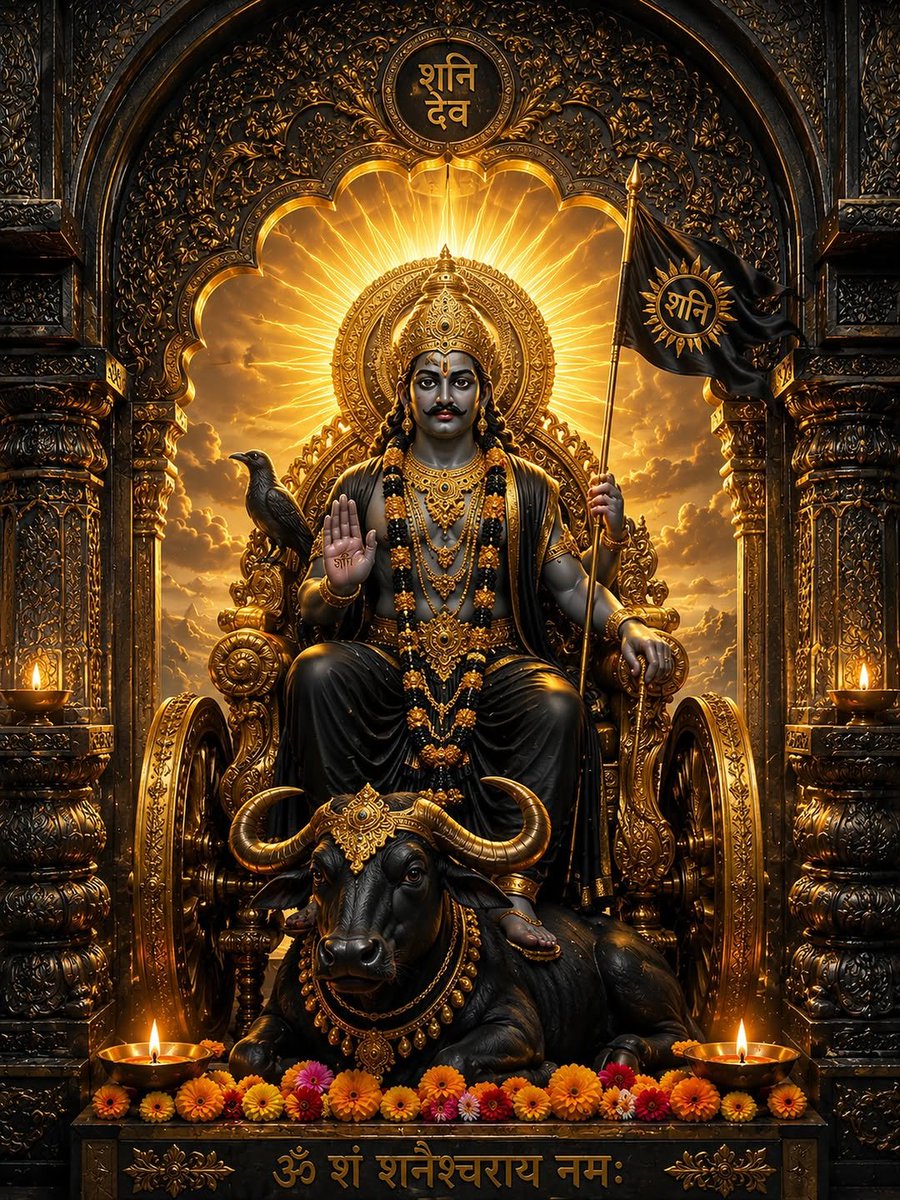BeautyofIndia9's tweet photo. Jai shri shani dev 🌸🚩 https://t.co/rYs3r11bqD