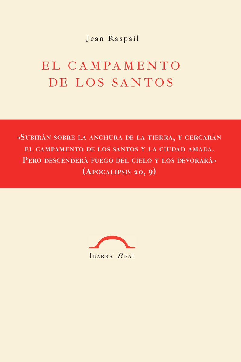 quintanapaz's tweet photo. Pocos políticos en la novela «El campamento de los santos» son capaces de reaccionar ante la avalancha invasora que avanza hacia Ceuta, digo, hacia Francia desde el Tercer Mundo. Uno de ellos es el presidente de Sudáfrica. Y Jean Raspail le hace hablar así:

“En este momento [...] progresa hacia El Cabo una flota invasora procedente del Tercer Mundo. Sus armas son la endeblez, la miseria, la conmiseración que inspira y el valor de su simbolismo ante la opinión universal. Ese símbolo significa el desquite. Y nosotros nos preguntamos sin comprenderlo qué masoquismo anima al mundo blanco hasta el punto de desear ese desquite contra sí mismo. Aunque mejor sería decir que lo comprendemos demasiado bien. De resultas, rechazamos dicho símbolo con tanta más energía cuanto que se trata precisamente de eso. ¡Ni un solo inmigrante, cualesquiera que sean sus motivos, entrará vivo en el territorio de la República Sudafricana! Ahora pueden hacer preguntas.

  —¿Debemos entender, señor Presidente, que no vacilará en abrir fuego contra mujeres y niños indefensos?

  —Me esperaba tal pregunta. Evidentemente, dispararemos sin vacilar. En esta guerra racial desencadenada al nivel de las ideas, la «no violencia» es el arma de las turbas. Y la violencia, la de las minorías asediadas. Nosotros nos defenderemos. Seremos violentos.”