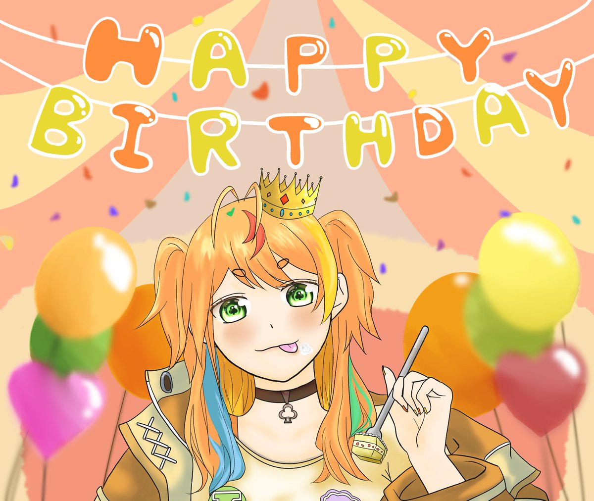 kokoniunk's tweet photo. こまちゃん誕生日おめでとうー！
これからもいっぱい推していく🥰

#小廻こま誕生日会2026
#こまのえま https://t.co/gKco2l2TfF