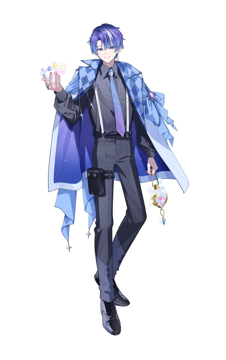altair_reito's tweet photo. 【キービジュアル公開】

あらためまして
レイト・アルタイルです！🪐🔮

星の魔法を���ぎながら、
みんなのもとへ星の輝きを届けます💫

9/6初配信予定です！
 これからもよろしくお願いします🌟

#Vtuber準備中
#レイト観測 https://t.co/27hDuQCNiV