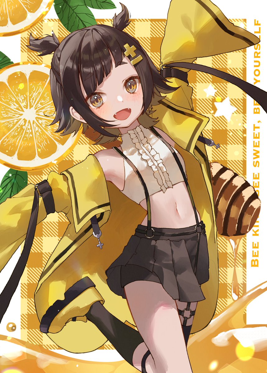 おばあまございます☀️ 8月だー！！ 今月もよろしくはちのこっ🐝 暑い