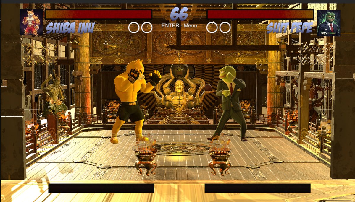 Skatoshi_Atryia's tweet photo. Are you ready to play as your favorite meme character in Kizuna Meme Fighter?

Playable demo coming this summer.

We'll set up online tournaments in late Q4.

Pepe, Shiba Inu, Squidgrow, daCAT, Ayylien, Kizuna Biruda, Lovelace, Hawk Tuah, Bonk, Elon, NoMaD, Floki, Doge, SPX6900, and maybe more... 

Who did I miss?