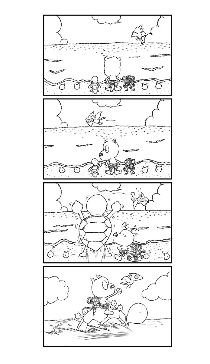 paraffinpijamos's tweet photo. 8月の #OTOMOTACHI 
「海水浴」🏝️
#昭和レトロ 
#昭和100年 
#manga https://t.co/sK1UaoPDOp