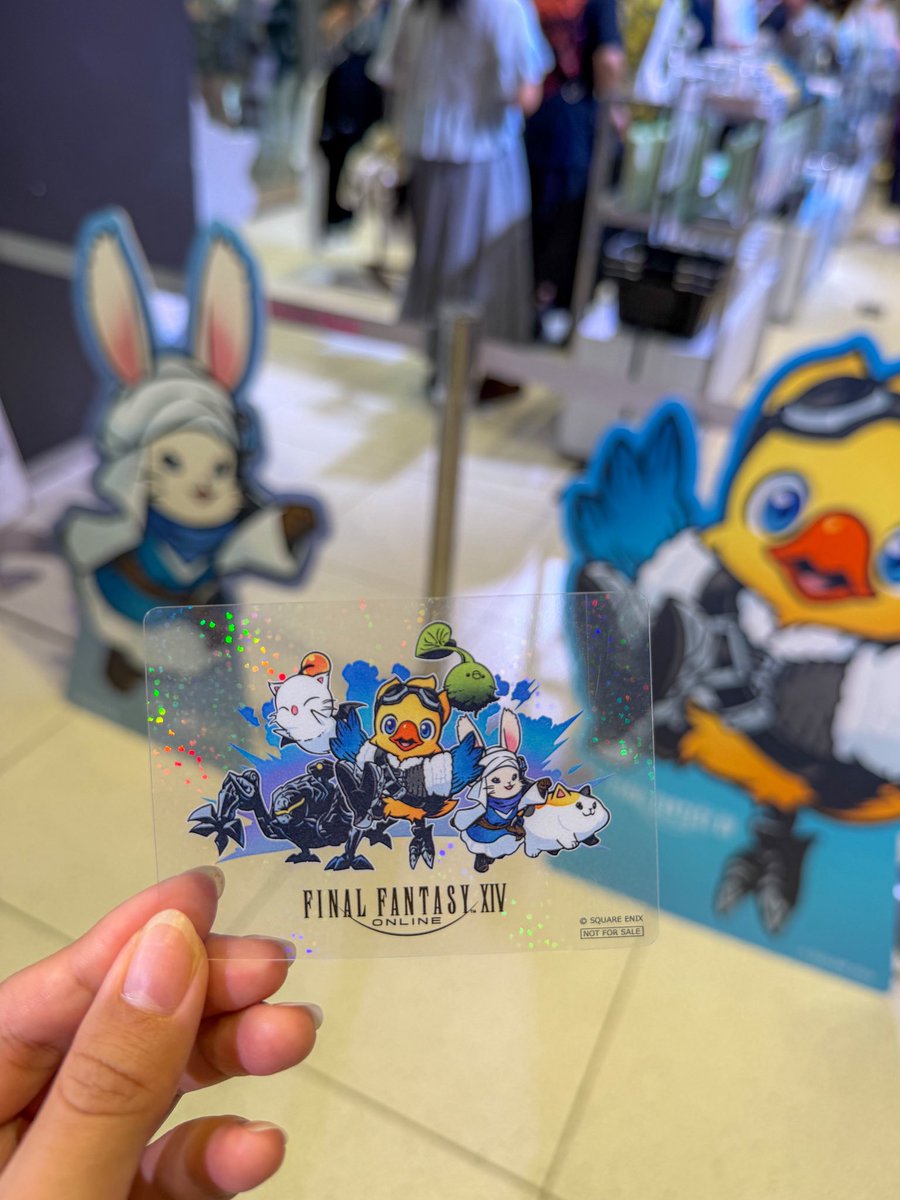 squareenix_jp's tweet photo. 【イベント情報】 
#光の納涼祭2026 in 渋谷サクラステージ 開催中🍉 

🛍#FF14 ポップアップショップ

今年3月にJR京都駅構内のポップアップショップで販売した、各種コラボ商品をご購入いただけます。

3,000円（税込）以上のご購入でプレゼントも🎁
※なくなり次第終了

🔗https://t.co/j0d1IEsgtQ https://t.co/da8oIL4kbN