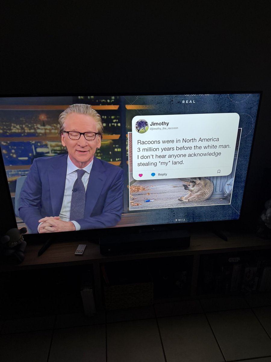 manifestingdiva's tweet photo. HELLO?! JIMOTHY ON THE BILL MAHER SHOW RIGHT NOW

HOW MUCH MORE OBVIOUS CAN THIS BE?

HIGHER FOR $Jimothy https://t.co/bLAzs8tm24