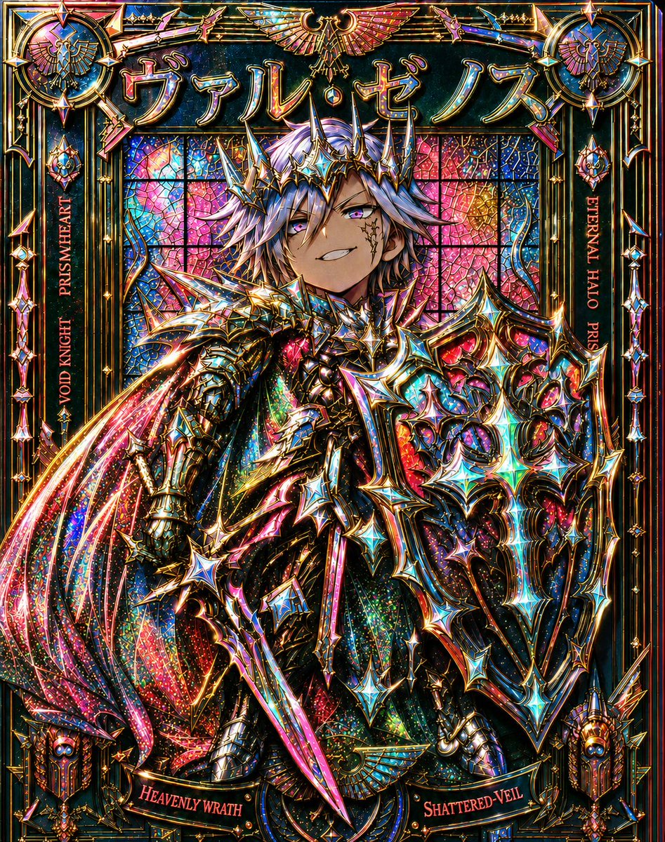 work0804's tweet photo. Soiln metallic card ヴァル・ゼノス https://t.co/u3HBKiNPNU