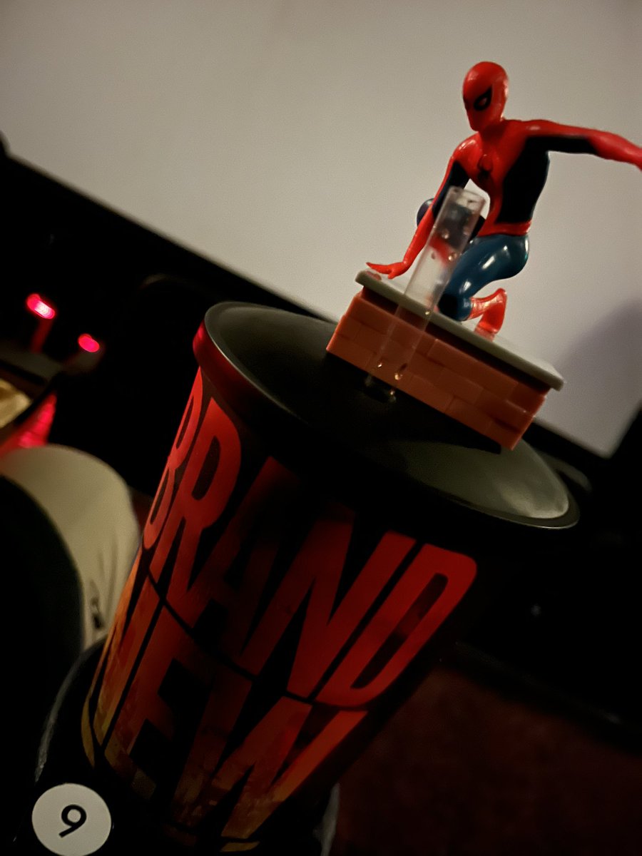 CamoLonghorn's tweet photo. Spider Man was such a good movie! Definitely a great way to kick off my weekend 💪 https://t.co/fl1WhkYDbi