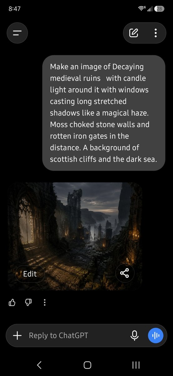 FatherTessD's tweet photo. I think we have a new convert. I finally conviced my friend, a fellow traditional artist who was staunchly anti-ai, to try it. This was screen shots of her very first gen and result. (They gave me permission to share this) https://t.co/a4P3zaT9qJ