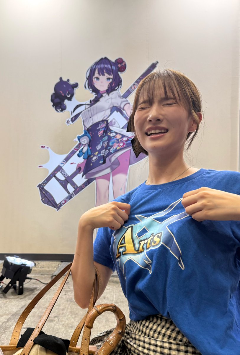 hu_ton_'s tweet photo. 久々のFGOフェス
推しが可愛すぎて咽び泣いた #fgo https://t.co/fmLfUNajqq