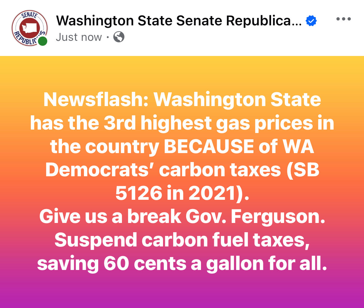 WA Senate Republicans tweet media