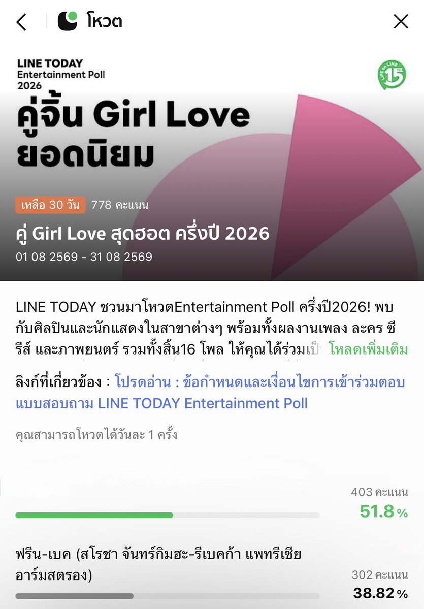 SS_Writer808's tweet photo. พวกเธออออ ไปโหวตด่วนนนน 

คู่จิ้น GL ยอดนิยม : https://t.co/E8qlh2f2ln

ซีรีส์ GL ยอดนิยม : https://t.co/wqUXQtFIiQ

#ฟรีนเบค #FreenBecky
#srchafreen #beckysangels https://t.co/YoEPQ5PGcz