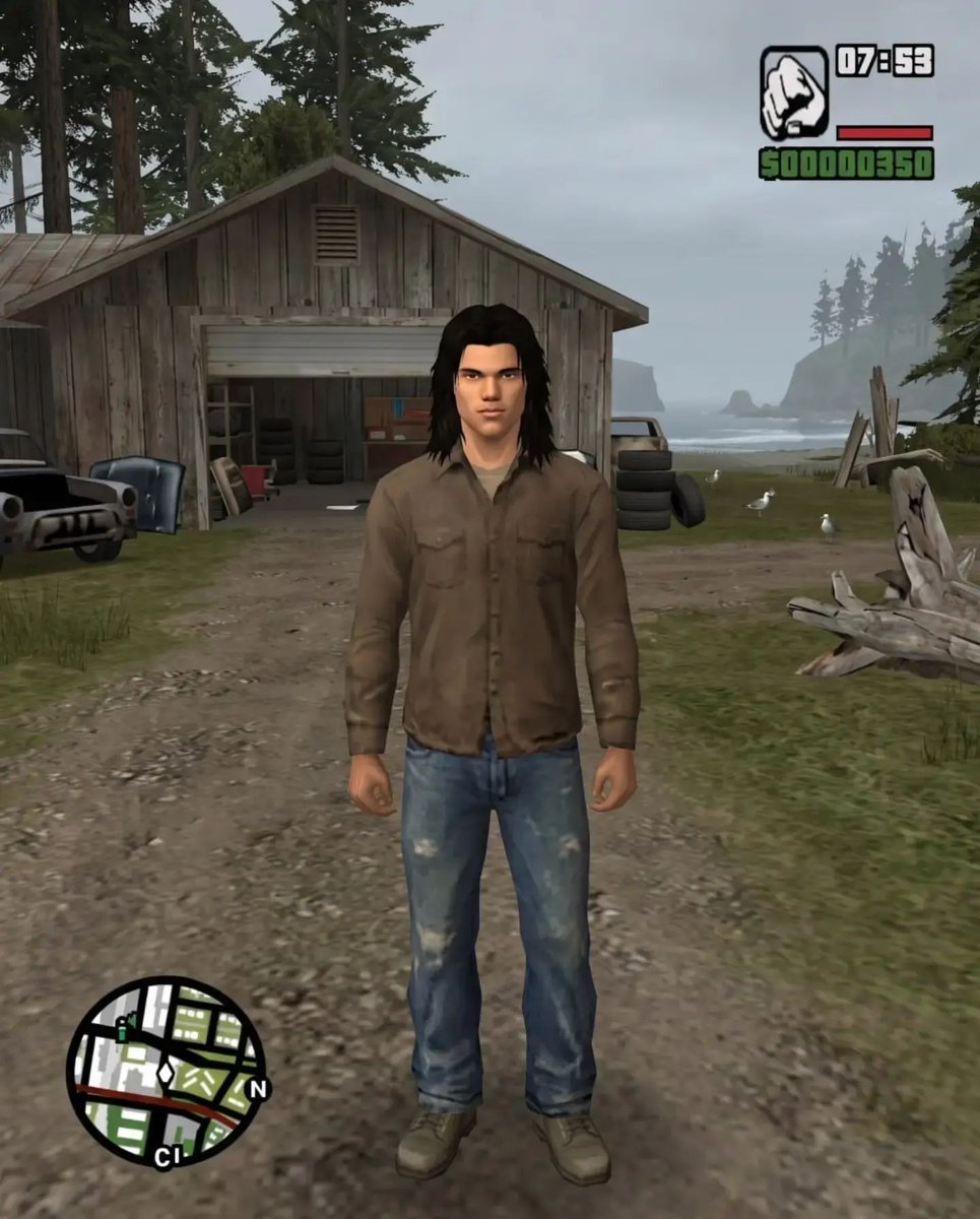old_memory's tweet photo. GTA San Twilight https://t.co/r5NPCJ9C4Q