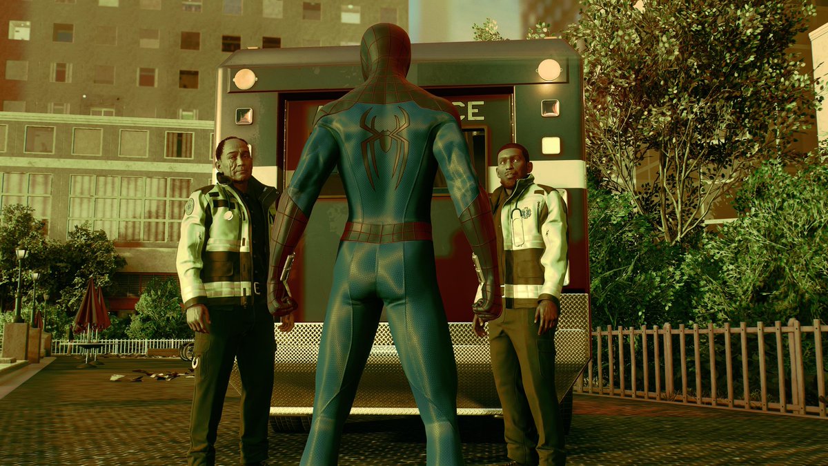MK07119's tweet photo. Yeah I addicted to the suit .
#InsomGamesCommunity https://t.co/7cwfRyt3hI