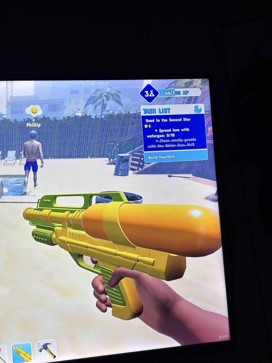 kingarfieldd's tweet photo. @cynicaltide @WaterParkSim My same issue 😭 https://t.co/wtF5by7zRz
