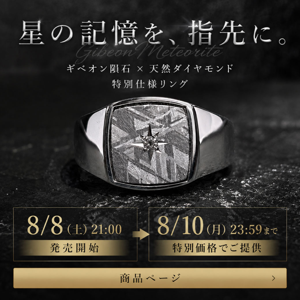 隕石 標本 限定5000部 METEO メテオ