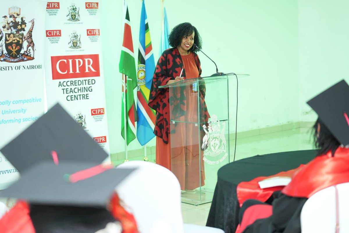 CIPR_UoN's tweet photo. Leadership begins with learning.
We now hear from @PMuhiu, Group Chief Operating Officer, MY DAWA, whose insights continue to inspire excellence, innovation and professionalism in communications and public relations.
@uonbi
#CIPRUoNGraduation #GetCIPRQualified https://t.co/19vv5jmdRK