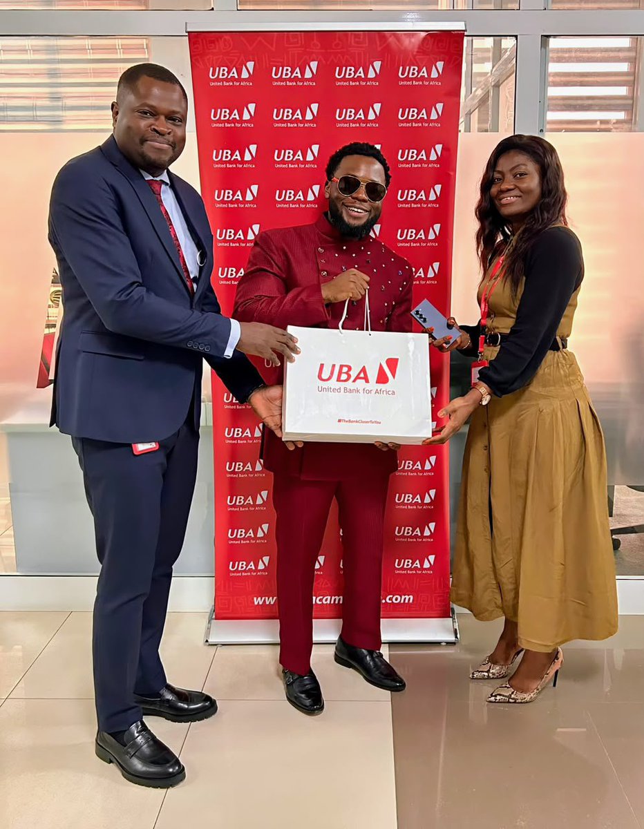 ubacameroon's tweet photo. UBA Cameroon a eu le plaisir de recevoir l’artiste Kocee dans le cadre d’une visite de courtoisie. 

Cette rencontre a été l’occasion d’échanger autour de belles perspectives et de partager une vision commune tournée vers l’avenir.

Nous avons hâte de voir ce que l’avenir nous réserve.

Restez connectés. 
——

UBA Cameroon was delighted to welcome artist Kocee on a courtesy visit. 

It was a great opportunity to exchange ideas and explore exciting possibilities for the future.

We look forward to what lies ahead.

Stay tuned. 

#AfricasGlobalBank 
#TheBankCloserToYou