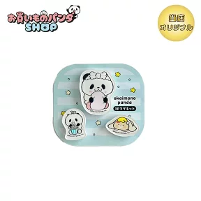 introducerakutn's tweet photo. お買いものパンダ 【オリジナル商品】3Pマグネット（パジャマパーティ）　https://t.co/oHuwJpXNSw https://t.co/8MYoVCPynX