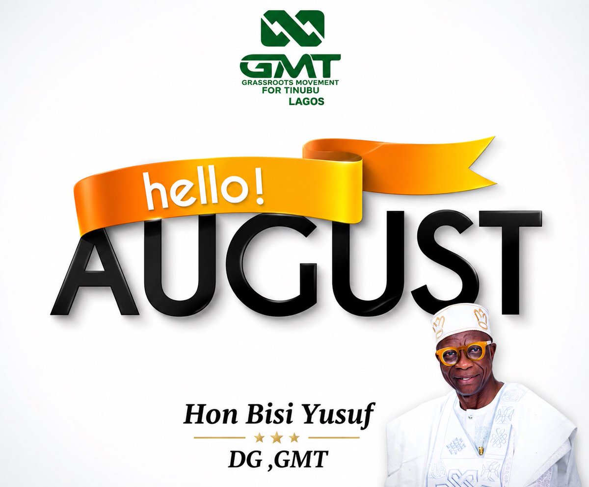 GrassrootMT's tweet photo. I welcome you to the month of *August* with gratitude to Almighty God for His faithfulness, protection, and countless blessings throughout the past months.

This month presents another opportunity to deepen our developmental efforts.also urge everyone to continue embracing peace. https://t.co/2PvGtzBxex