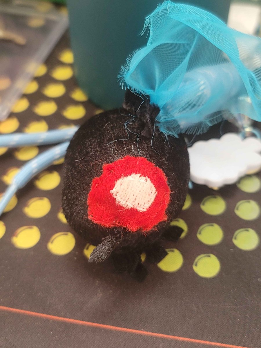 cardbored_catto's tweet photo. EVERYONE STOP WHAT YOURE DOING AND LOOK AT THE DOTTOPUFF MY FRIEND MADE ME. LOOK. HES PERFECT. 😭😭😭😭😭 THANK YOU SO MUCH FRIEND 😭😭😭 I DONT NEED TO BUY THE OFFICIAL MERCH ANYMORE FOR A DOTTOLING 😭😭 https://t.co/PLm3OoU984