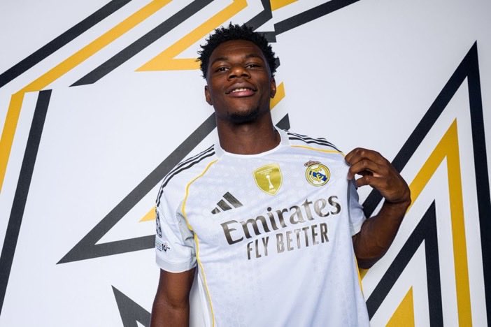 lovezirkjosh's tweet photo. 🚨💣(🔴)𝐄𝐗𝐂𝐋𝐔𝐒𝐈𝐕𝐄: MANCHESTER UNITED HAVE REACHED AN AGREEMENT WITH AURELIEN TCHOUAMENI ON PERSONAL TERMS. ✅ 

[@marcca] https://t.co/lybGi0aKIK