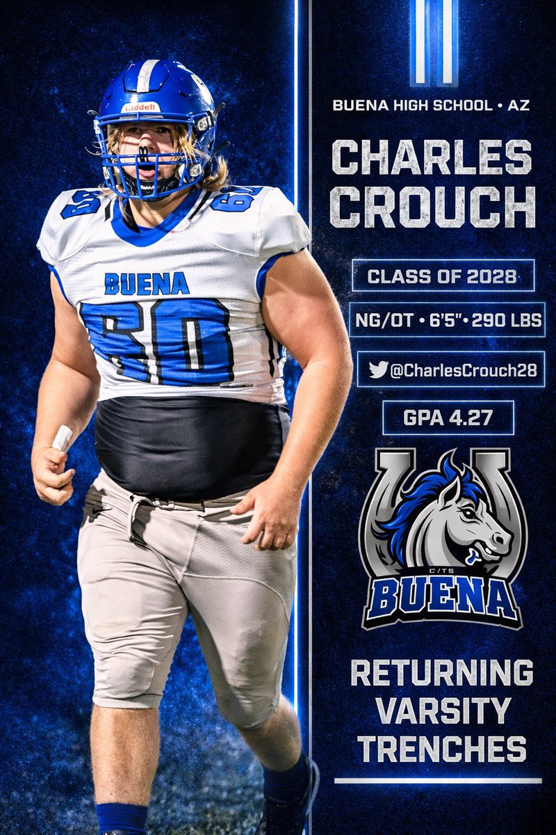 BuenaColts_LBs's tweet photo. BUENA COLT OFFER ALERT
🔵⚪️ 🔵⚪️ 🔵⚪️ 🔵⚪️ 🔵⚪️

Congratulations to Charles Crouch @CharlesCrouch28 for picking up an offer from the Salt Lake Yetis @SaltLakeYetis!!!!

@KeyPlayerNation
@JReyes_NP
@SunilSportsNews
@gridironarizona
@SprayberryJay
@thehonestupdate
@5StarScouting
@1purpledawg 
@realtrophaeum23
@playsbigger
@AScholarsBrand
@MISTER_F00TBALL
@sixstarfootball
@Dtigers6685
@Pure_Prospects
@ccprospects23
@YAthletesF
@SportswithEj
@scan1ansports
@D1recruiting76
@RobroSportFacts
@N_W_Sports
@CFBScout
@APEX__Athletes
@RadarHitList
@ELITE_HSFB
@USCHippie
@raj_manjrekar
@RiseUp_Recruit
@mosesk225
@CoastRecruits
@SidelinePreps
@DfwSho
@FBRecruitAide
@_HeadsUpRecruit
@FNStandouts
@bench424nmore
@ElevateExposure
@BJMedia1
@CoaLBViking
@RecruitMatador
@CoachDadsRule
@nlevelsports
@whosupnext23
@CoachZackGoodFB
@DexPreps
@SchwartzAthSpot
@Top25PublicHSFB