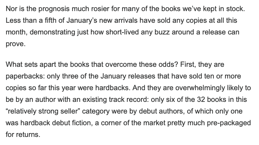 rcolvile's tweet photo. Some pretty brutal stats on why you really shouldn't try writing books, from @BackstoryLdn. (Basically, every would-be author, self included, is the Arrested Development meme.) https://t.co/lvswuUwMVP