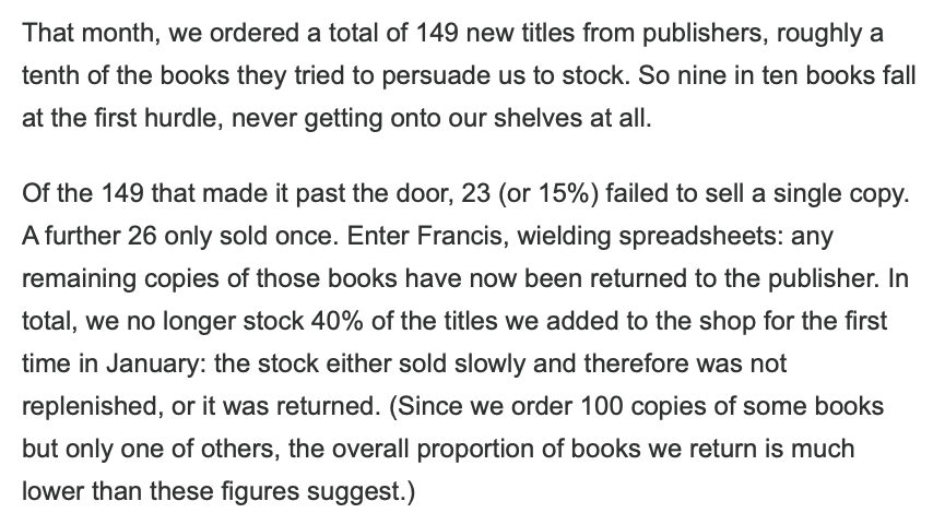 rcolvile's tweet photo. Some pretty brutal stats on why you really shouldn't try writing books, from @BackstoryLdn. (Basically, every would-be author, self included, is the Arrested Development meme.) https://t.co/lvswuUwMVP