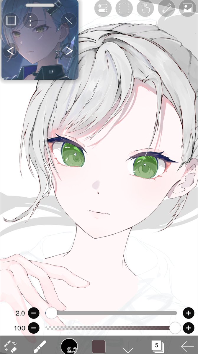 Sakime9023's tweet photo. 途中しぃちゃん
#prsk_FA https://t.co/fr5X2P5vtt