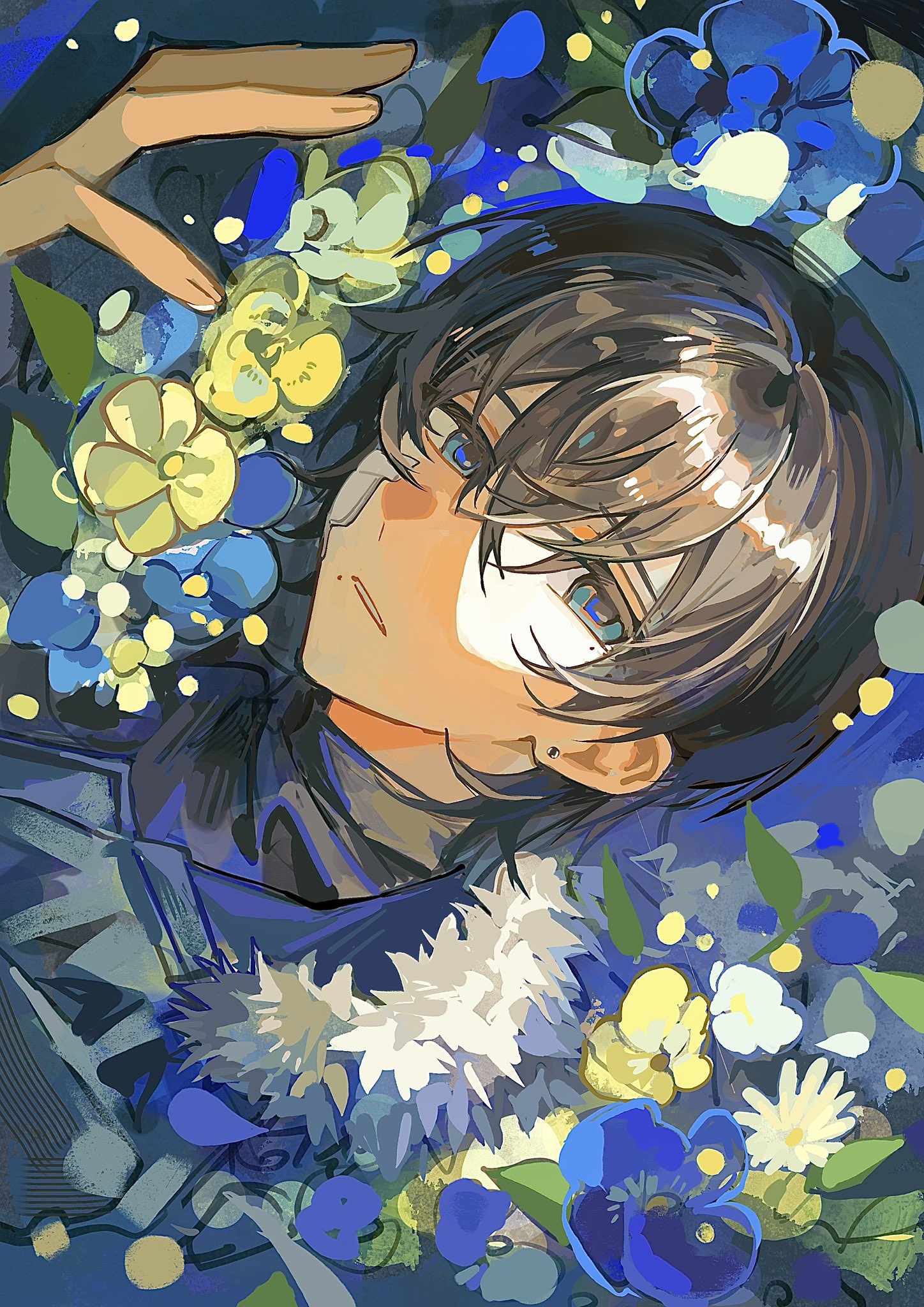 ◆蒼のくに◆手描きイラスト