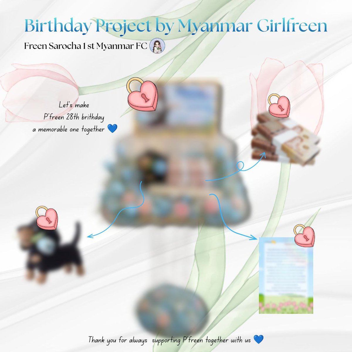 freen_mmfc's tweet photo. Our beloved Freen’s birthday month is finally here! 🎂🤍

Our birthday gift is all prepared, and we couldn't be more excited to celebrate this special moment with the person we love so much ✨

#srchafreen #freensarocha 
#freen_mmfc https://t.co/yin5505ChL