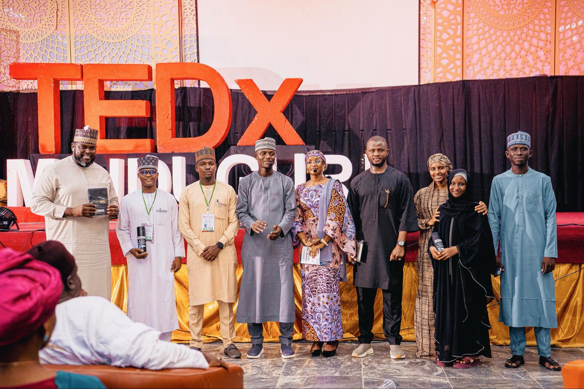 janadagadz's tweet photo. Honoured to have been a co-anchor at TEDx Maiduguri 2026 last weekend ✅ https://t.co/BT91cbPmIU