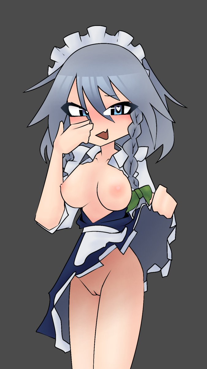MyBurgerDrippy's tweet photo. [NSFW]
Sakuya wants to show you something~
#touhou #nsfw https://t.co/n3ku4QU4N7
