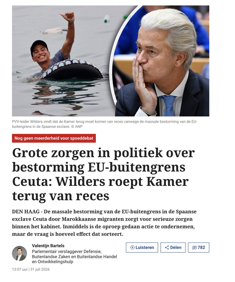 Geert Wilders tweet media