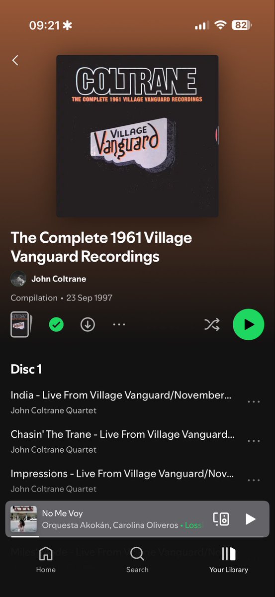 DeepMetal26's tweet photo. Will be spending my day listening to John Coltrane. Thank you for your understanding https://t.co/Di73vFzIV9