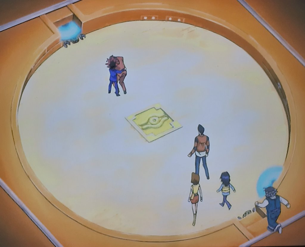 PJBakurafan1's tweet photo. Tristan:Unh! Yugi! You alright, buddy?
Téa: We're here!
Grandpa: Yugi!
Yugi:Hey, guys!
Téa:You're okay!
Grandpa:What happened here?
#yugioh #anime https://t.co/oenxvjPWd1