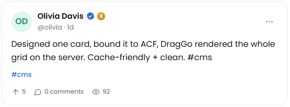 naseemsanwal's tweet photo. Yes! visual design without sacrificing performance and clean output.
#Buildinginpublic #Draggo https://t.co/G6j8Gt862q