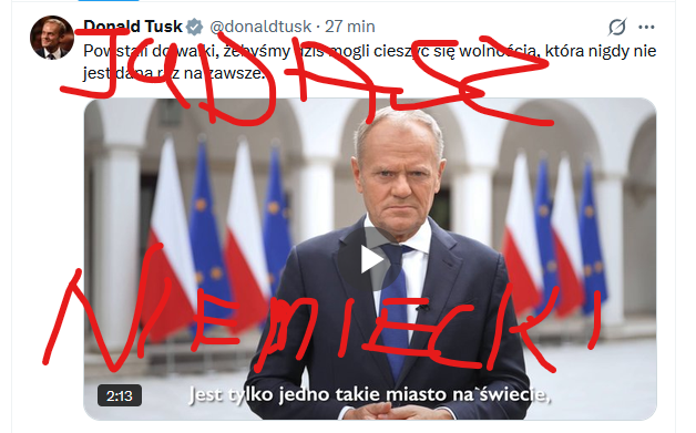 Lendzian_'s tweet photo. @PremierRP @donaldtusk #ZdrajcaPolski https://t.co/8czWaJv7VF