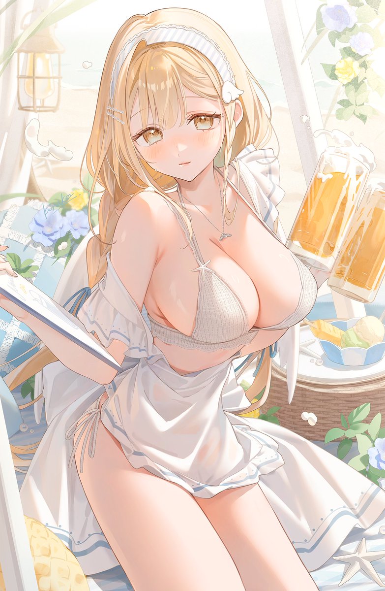 ppp_usagi_'s tweet photo. 海の居酒屋天使ちゃん🍺໒꒱˚.* https://t.co/J6BX79Vine