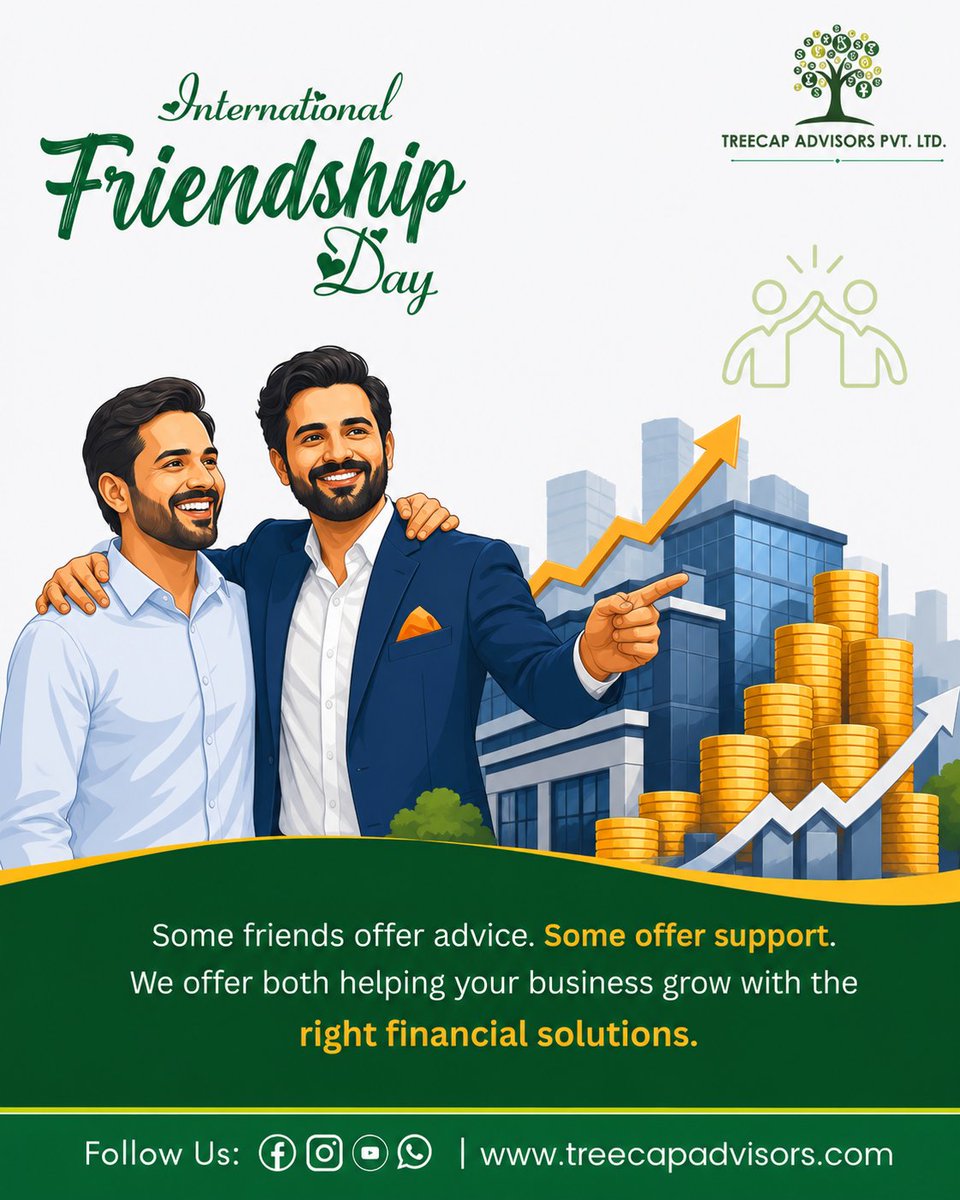 treecapadvisors's tweet photo. Wishing you a Friendship Day filled with trust, growth, and meaningful connections. 💙🤝

Happy Friendship Day!

📞 98250 27370 

#treecapadvisors #happyfriendshipday #friendshipday #friends #loanservices https://t.co/gM9105900F