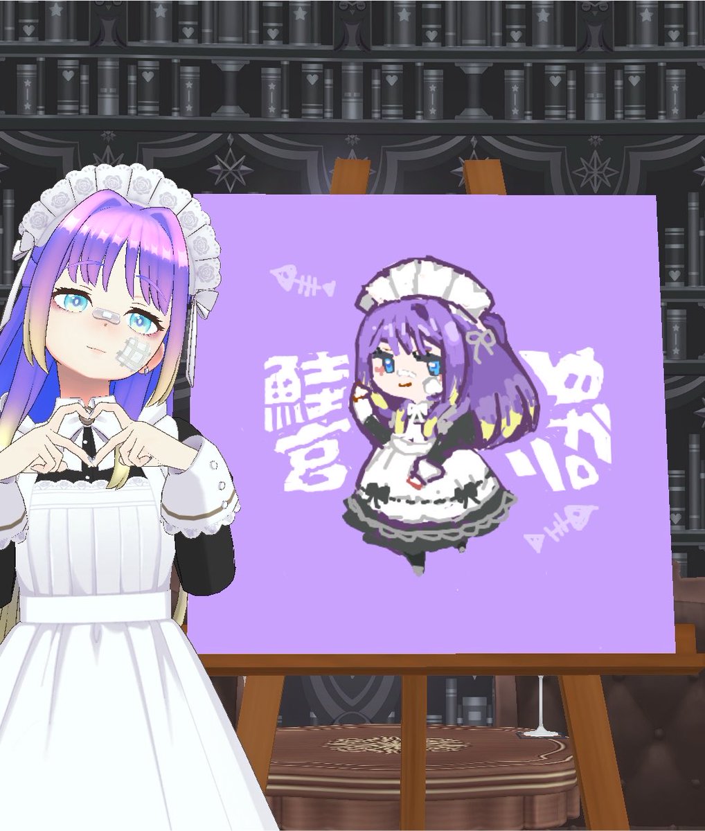 syakeyuka's tweet photo. あしゅけに描いてもらったの、
可愛すぎでﾆｺﾆｺ☺️ https://t.co/VzxMadXt9D