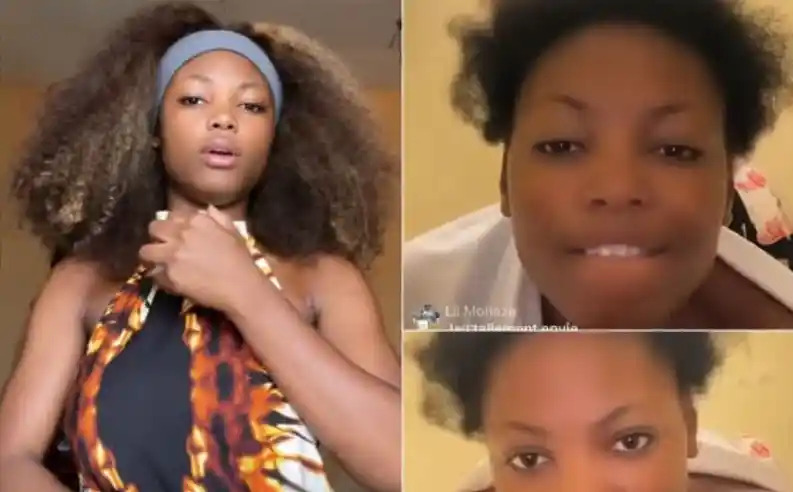 237online's tweet photo. Live sexe sur TikTok : la fille qui a nargué les autorités démasquée: Elle avait lancé un défi aux autorités camerounaises. « Venez m’arrêter à Biyemassi, je suis là. » La jeune fille en plein live sexuel sur TikTok semblait… https://t.co/hSMUOjg0ZR #Société #Biyemassi #Gabon https://t.co/HXe7DbpYi7