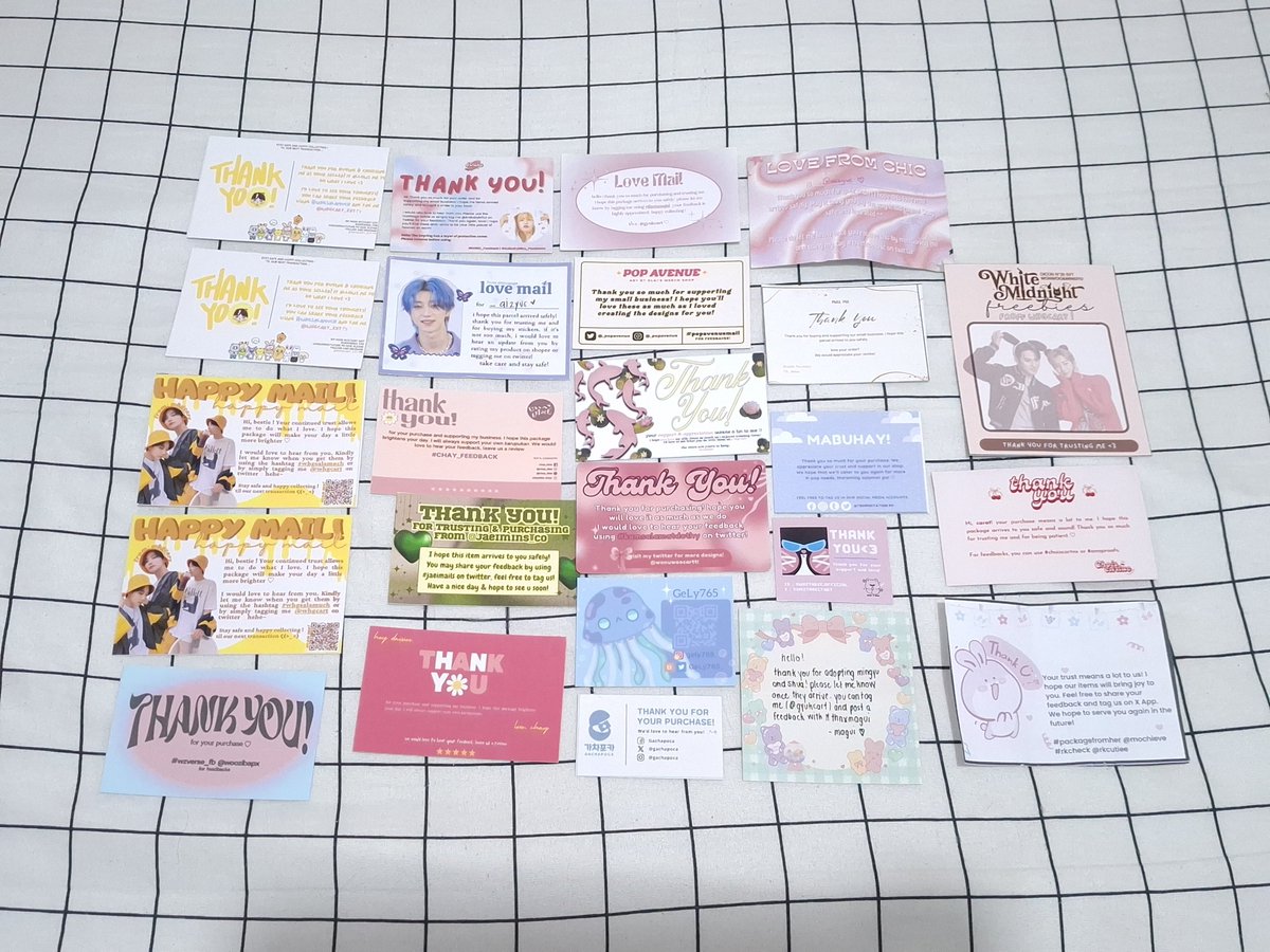 _aizyvs's tweet photo. me lamba nagiipon ng mga thank you card https://t.co/CCOq3wAllE