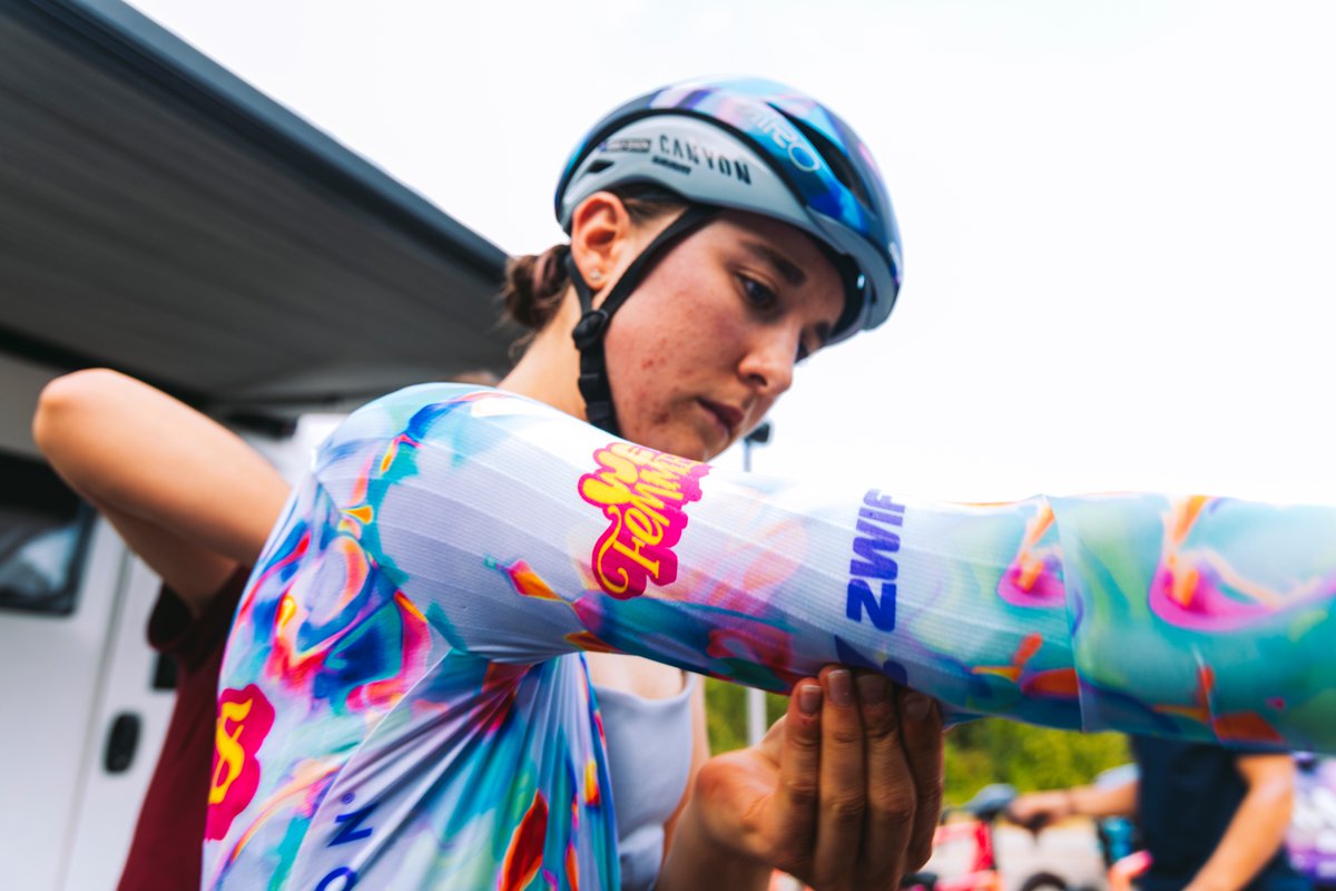 WMNcycling's tweet photo. A winning debut for #WeFemmes. 🏆 Team Generation's Emily Dixon powered to victory in last night's uphill time trial at @voltaosona, carrying a healthy overall lead into this weekend's two road stages.

📷 Brazo de Hierro https://t.co/YshSacjJHW